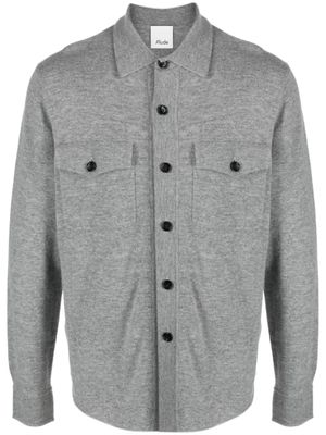 Allude cardigan à col pointu - Gris