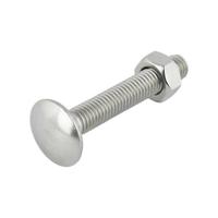 Slotbout m6x60mm rvs - Deltafix