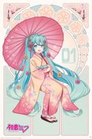 Poster Hatsune Miku Sakura Kimono 61x91,5cm
