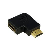 LogiLink AH0008 kabeladapter/verloopstukje HDMI haaks links