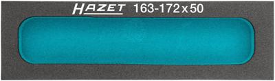 HAZET Zachtschuiminleg · met vakken voor kleine onderdelen 163-172X50 · L x B x H: 172 mm x 50 mm x 33 mm