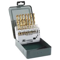 Bosch Accessories 2609255114 HSS Metaal-spiraalboorset 19-delig TiN DIN 338 Cilinderschacht 1 set(s) - thumbnail