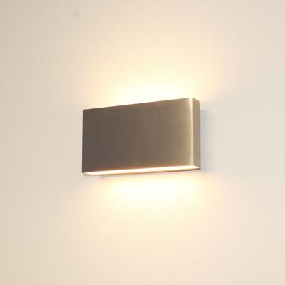 Wandlamp Artdelight BOX 2 Lichts LED 2700K Dimbaar Aluminium