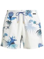 ETRO short de bain à imprimé graphique - Blanc - thumbnail