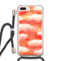 Lichte Wolken: iPhone 8 Plus Transparant Hoesje met koord Lichte Wolken: iPhone 8 Plus Transparant Hoesje met koord