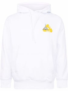 Palace hoodie Tri-Smiler imprimé - Blanc