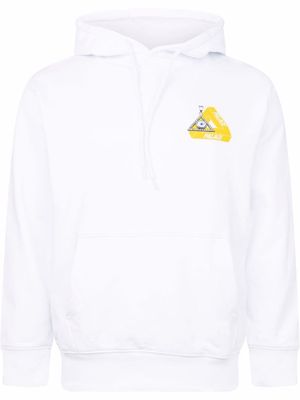 Palace hoodie Tri-Smiler imprimé - Blanc