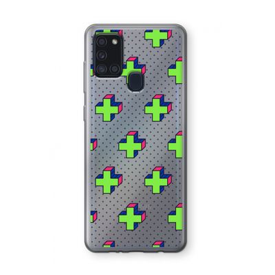 8-bit N°10: Samsung Galaxy A21s Transparant Hoesje