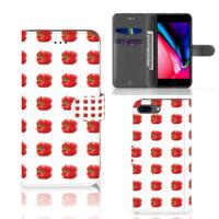 Apple iPhone 7 Plus | 8 Plus | Book Cover | Paprika Red