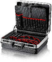 Gereedschapskoffer leeg grijs ABS KNIPEX - 6480042