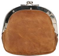 Leather Design Leren Beursje L Hunter Bruin