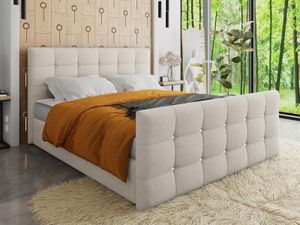 Boxspring KLEOPATRA 180x200 cm ivoor