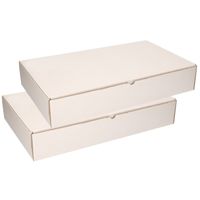 2x Sorteerdozen met 15 vakjes van 10 cm   -