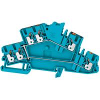 Weidmüller 2531530000 Doorgangsserieklem 5.10 mm Push-In-klem Blauw 50 stuk(s)