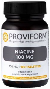 Vitamine B3 niacine 100 mg