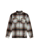 Malelions Flannel Overshirt Heren Blauw/Beige - Maat XS - Kleur: Blauw | Soccerfanshop