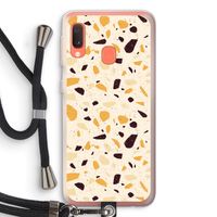 Terrazzo N°13: Samsung Galaxy A20e Transparant Hoesje met koord