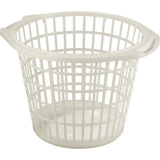 Wasmand basic 48cm rond wit
