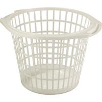 Wasmand basic 48cm rond wit
