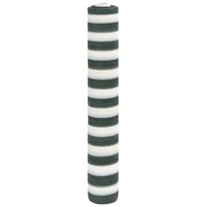 VidaXL Privacynet 195 g/m² 1,5x25 m hdpe groen en wit