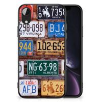 Apple iPhone XR Silicone Back Case Kentekenplaten