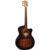 LAG Guitars Tramontane 70 T70ACE Black & Brown elektrisch-akoestische westerngitaar