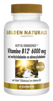 Golden Naturals Vitamine B12 6000 mcg