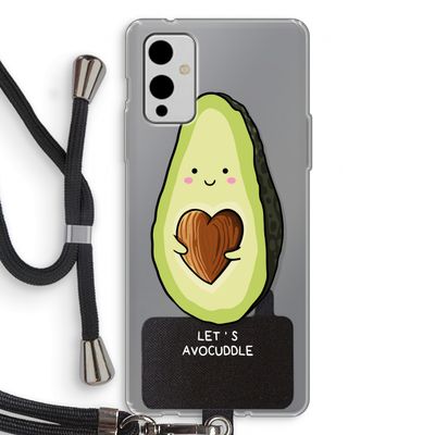 Avocuddle: OnePlus 9 Transparant Hoesje met koord
