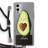 Avocuddle: OnePlus 9 Transparant Hoesje met koord