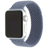 Apple Watch Nylon Gevlochten Solo Band - Leisteen - 44, 45, 46 & 49mm - L