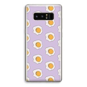 Bacon to my eggs #1: Samsung Galaxy Note 8 Transparant Hoesje