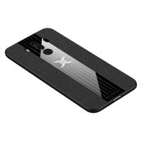 Voor Huawei mate 10 Pro XINLI stiksels doek Textue schokbestendige TPU beschermhoes (zwart)
