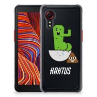 Samsung Galaxy Xcover 5 Telefoonhoesje met Naam Cactus Poo