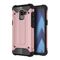 Voor Galaxy A7 (2018) / A750 Magic Armor TPU + PC Combination Case (Rose Gold)