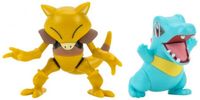 Pokemon Battle Figure Pack - Abra & Totodile
