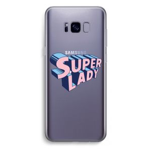 Superlady: Samsung Galaxy S8 Plus Transparant Hoesje