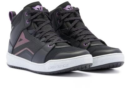 DAINESE Suburb D-Wp Lady, Motorschoenen, Zwart-Wit-Paars