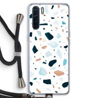 Terrazzo N°13: Oppo A91 Transparant Hoesje met koord