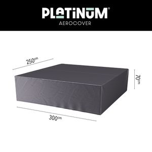 Platinum Aerocover loungesethoes 300x250x70 cm.