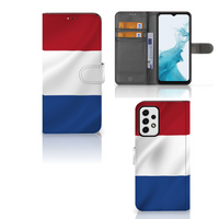 Samsung Galaxy A23 Bookstyle Case Nederlandse Vlag