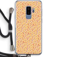 Camouflage: Samsung Galaxy S9 Plus Transparant Hoesje met koord