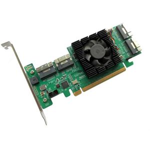 HighPoint SSD7580A PCIe Gen4 x16 8P U.2 NVMe controller