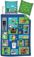 Minecraft - Single Cotton Dekbedovertrek Set (200x140cm)