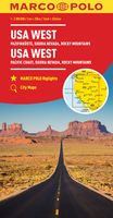 Wegenkaart - landkaart USA West - Verenigde Staten West | Marco Polo Wegenkaart - landkaart USA West - Verenigde Staten West | Marco Polo