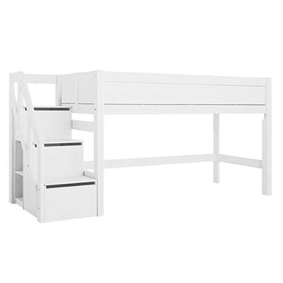 Lifetime halfhoogslaper met trapkast