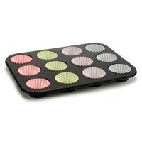 Kinvara Cupcake bakvorm - 12x muffins maken - 35x26 cm