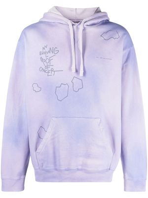 OBJECTS IV LIFE hoodie à imprimé graphique - Violet