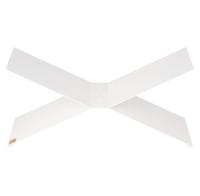 LIROdesign Boekensteun Wit - per stuk