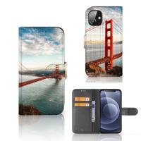 Apple iPhone 12 Mini | Flip Cover | Golden Gate Bridge