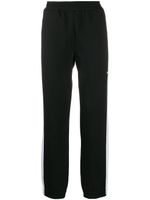 MSGM pantalon de jogging à bandes latérales contrastantes - Noir